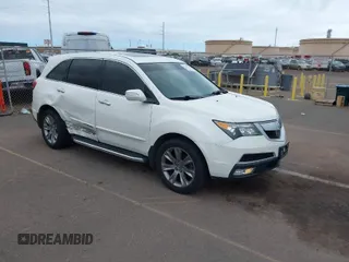 2013 Acura MDX Advance with VIN 2HNYD2H67DH524706, listed as a IAAI auction lot 41288719 with 64,209 mi miles and . Bid and sale history available at DreamBid. Image 1.