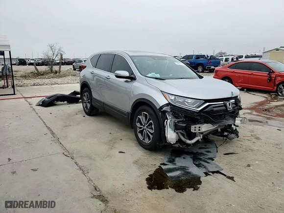 2021 Honda CR-V EX-L with VIN 2HKRW1H84MH400061, listed as a Copart auction lot 44078145 with 24,155 mi miles and Salvage Title. Bid and sale history available at carsss.com. Image 15.