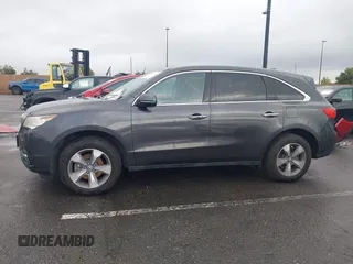 2016 Acura MDX with VIN 5FRYD3H23GB007677, listed as a IAAI auction lot 41586346 with 104,586 mi miles. Bid and sale history available at carsss.com. Image 14.