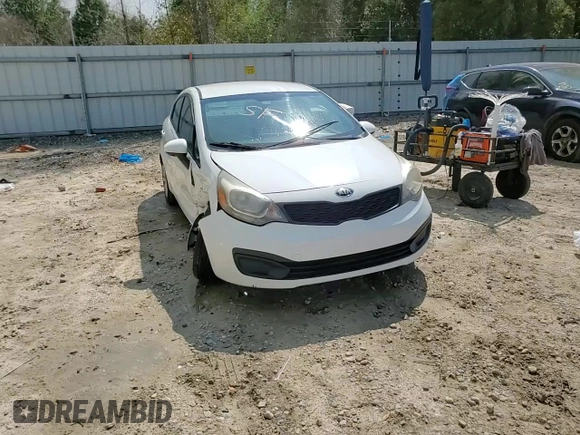 2014 Kia Rio LX with VIN KNADM4A32E6395290, listed as a Copart auction lot 48531785 with 92,582 mi miles and Salvage Title. Bid and sale history available at carsss.com. Image 13.