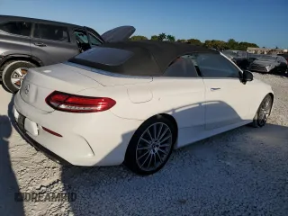 2019 Mercedes-Benz C 300 with VIN WDDWK8DB3KF861175, listed as a Copart auction lot 48482095 with 53,370 mi miles and Salvage Title. Bid and sale history available at carsss.com. Image 3.