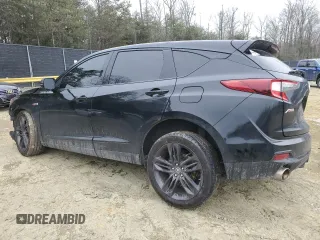 2021 Acura RDX w/A-Spec Package with VIN 5J8TC2H64ML017432, listed as a Copart auction lot 88981585 with 0 mi miles and Salvage Title. Bid and sale history available at carsss.com. Image 2.