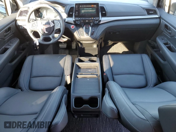 2024 Honda Odyssey EX-L with VIN 5FNRL6H69RB070816, listed as a Copart auction lot 45278975 with 4,491 mi miles and Salvage Title. Bid and sale history available at DreamBid. Image 8.