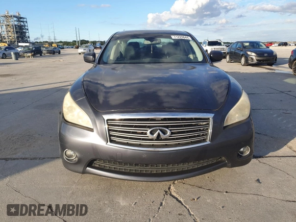 2011 Infiniti M37 with VIN JN1BY1APXBM320444, listed as a Copart auction lot 71220844 with 95,477 mi miles and Salvage Title. Bid and sale history available at carsss.com. Image 5.