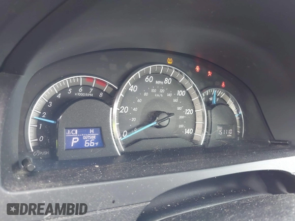 2012 Toyota Camry L with VIN 4T1BF1FK0CU198996, listed as a IAAI auction lot 42112819 with 151,110 mi miles and . Bid and sale history available at DreamBid. Image 7.