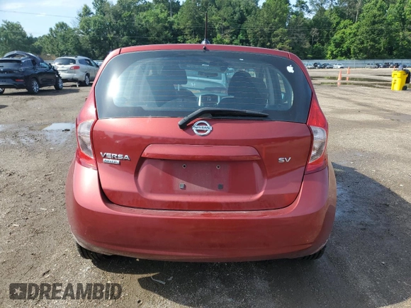 2016 Nissan Note SV with VIN 3N1CE2CP2GL404503, listed as a Copart auction lot 60625025 with 190,787 mi miles and Salvage title. Bid and sale history available at DreamBid. Image 6.