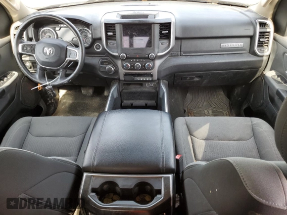 2020 Ram 1500 Big Horn with VIN 1C6RREBTXLN121196, listed as a Copart auction lot 44034035 with 80,849 mi miles and Salvage Title. Bid and sale history available at carsss.com. Image 8.