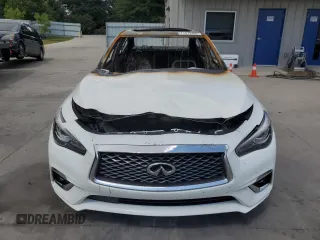 2020 Infiniti Q50 Pure z VIN JN1EV7AP1LM206584, wystawiony jako Copart lot #71473254 z przebiegiem Nie podano mil oraz Szkoda całkowita • Salvage title. Historia ofert i sprzedaży dostępna na DreamBid. Obrazek 5.