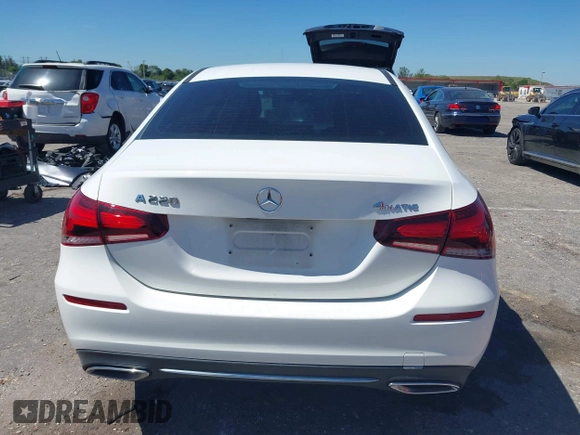 2019 Mercedes-Benz A 220 with VIN WDD3G4EB7KW033545, listed as a IAAI auction lot 41749956 with 63,950 mi miles and . Bid and sale history available at DreamBid. Image 17.