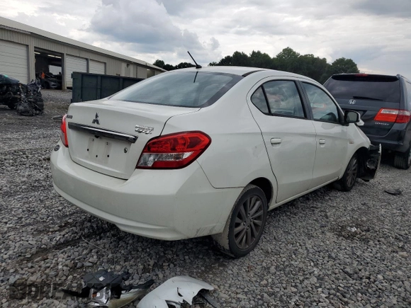 2018 Mitsubishi Mirage G4 ES with VIN ML32F3FJ4JHF05931, listed as a Copart auction lot 63828624 with 87,842 mi miles and Salvage Title. Bid and sale history available at carsss.com. Image 3.
