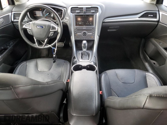 2016 Ford Fusion Titanium with VIN 3FA6P0K93GR221108, listed as a Copart auction lot 58231615 with 103,344 mi miles and Salvage title. Bid and sale history available at DreamBid. Image 8.