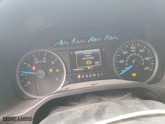2017 Ford F-150 XL with VIN 1FTEW1EF2HFA93927, listed as a Copart auction lot 51857485 with 114,953 mi miles and Clean Title. Bid and sale history available at carsss.com. Image 9.