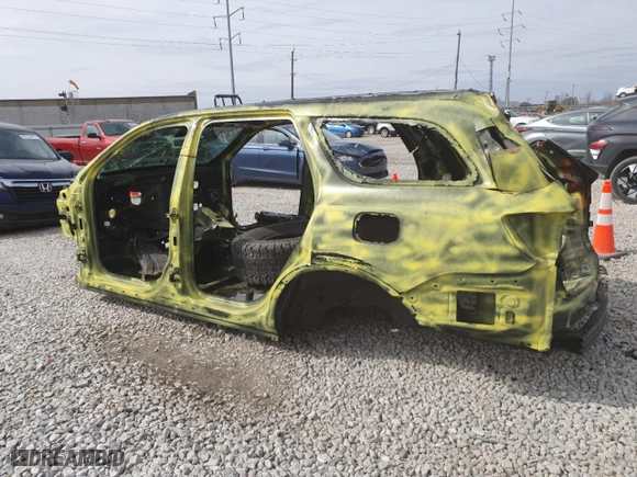 2022 Dodge Durango SRT 392 with VIN 1C4SDJGJ1NC182153, listed as a Copart auction lot 46678795 with 0 mi miles and Non Repairable. Bid and sale history available at carsss.com. Image 2.