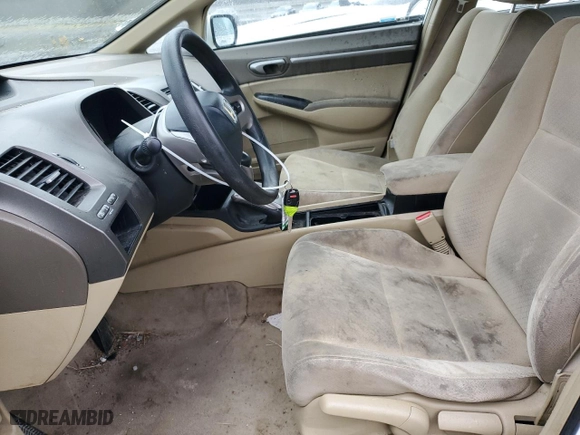 2006 Honda Civic Hybrid with VIN JHMFA36266S022744, listed as a Copart auction lot 46477315 with NaN miles and Salvage Title. Bid and sale history available at carsss.com. Image 7.