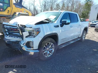 2019 GMC Sierra 1500 SLT z VIN 1GTU9DED3KZ116883, wystawiony jako IAAI lot #41828826 z przebiegiem 128 062 mil mil oraz . Historia ofert i sprzedaży dostępna na DreamBid. Obrazek 2.