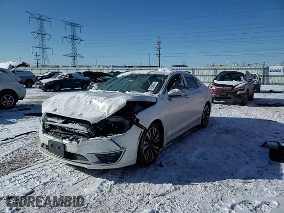 2019 Lincoln MKZ Reserve II with VIN 3LN6L5F96KR606972, listed as a Copart auction lot 42345565 with 55,876 mi miles and Salvage title. Bid and sale history available at DreamBid. Image 11.