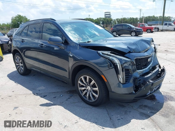 2019 Cadillac XT4 FWD Sport with VIN 1GYFZER42KF107032, listed as a IAAI auction lot 42193557 with 96,615 mi miles and . Bid and sale history available at DreamBid. Image 1.