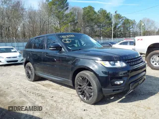 2015 Land Rover Range Rover Sport HSE with VIN SALWR2VF5FA613946, listed as a IAAI auction lot 41504456 with 112,973 mi miles. Bid and sale history available at carsss.com. Image 1.
