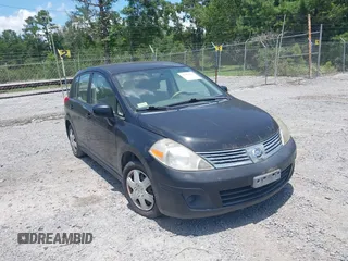 2007 Nissan Versa S with VIN 3N1BC13E07L387565, listed as a IAAI auction lot 42491211 with 279,106 mi miles and . Bid and sale history available at DreamBid. Image 1.