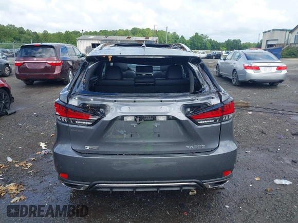 2021 Lexus RX 350 F Sport with VIN 2T2YZMDA4MC299745, listed as a IAAI auction lot 42639586 with 36,643 mi miles and . Bid and sale history available at DreamBid. Image 16.