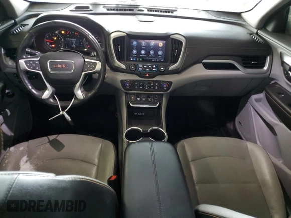 2018 GMC Terrain SLT with VIN 3GKALVEV5JL344414, listed as a Copart auction lot 86756034 with 153,435 mi miles and Salvage Title. Bid and sale history available at DreamBid. Image 8.