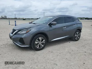2020 Nissan Murano S with VIN 5N1AZ2AJ1LN127727, listed as a Copart auction lot 50734005 with 29,018 mi miles and Salvage Title. Bid and sale history available at DreamBid. Image 1.