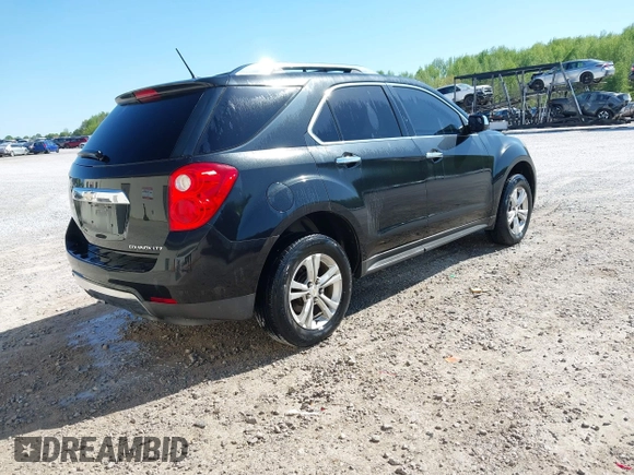2013 Chevrolet Equinox LTZ with VIN 2GNALFEK9D6357092, listed as a IAAI auction lot 42058561 with 168,074 mi miles. Bid and sale history available at carsss.com. Image 4.