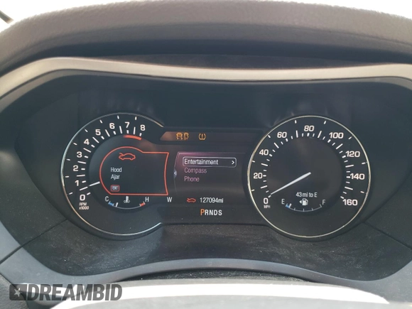 2014 Lincoln MKZ with VIN 3LN6L2JK1ER815422, listed as a Copart auction lot 63425755 with 127,094 mi miles and Salvage title. Bid and sale history available at DreamBid. Image 9.