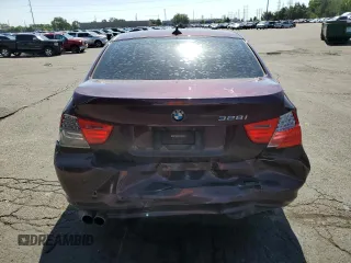 2009 BMW 3 Series 328i xDrive with VIN WBAPK73589A451495, listed as a Copart auction lot 61677195 with 113,144 mi miles and Salvage title. Bid and sale history available at DreamBid. Image 6.