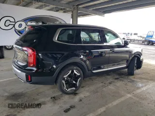 2025 Kia Telluride S with VIN 5XYP64GC6SG585586, listed as a Copart auction lot 56853485 with 12,252 mi miles and Salvage title. Bid and sale history available at DreamBid. Image 3.
