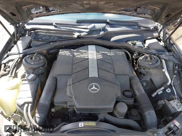 2002 Mercedes-Benz S-Class 5.0L with VIN WDBNG75J22A231974, listed as a IAAI auction lot 41836783 with 187,211 mi miles. Bid and sale history available at carsss.com. Image 10.
