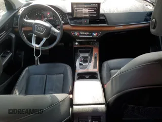 2023 Audi Q5 Premium with VIN WA1ABAFY9P2039132, listed as a Copart auction lot 54723375 with 83,135 mi miles and Salvage title. Bid and sale history available at DreamBid. Image 8.