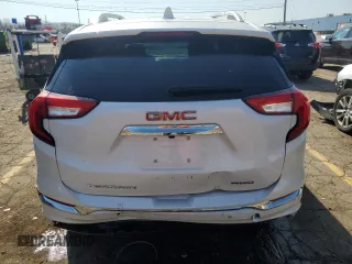 2024 GMC Terrain Denali with VIN 3GKALXEG8RL163221, listed as a Copart auction lot 53475185 with 3,046 mi miles and Salvage title. Bid and sale history available at DreamBid. Image 6.