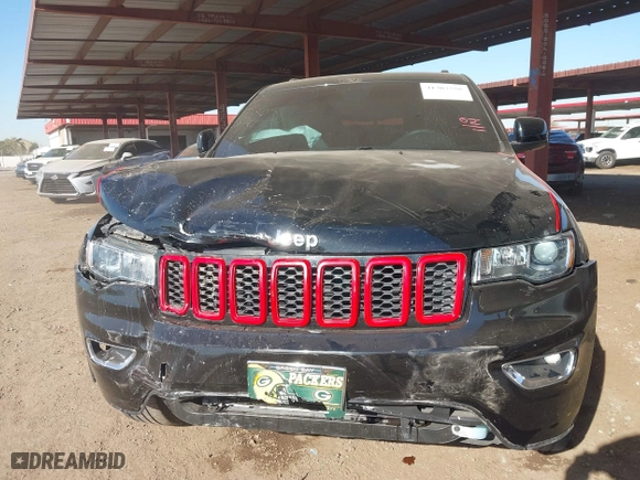 2021 Jeep Grand Cherokee Laredo X with VIN 1C4RJEAG4MC739342, listed as a IAAI auction lot 41302550 with 37,429 mi miles. Bid and sale history available at carsss.com. Image 6.