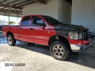 2006 Dodge Ram 2500 SLT with VIN 3D7KS28C26G165863, listed as a Copart auction lot 74198674 with 0 mi miles and Salvage Title. Bid and sale history available at carsss.com. Image 4.