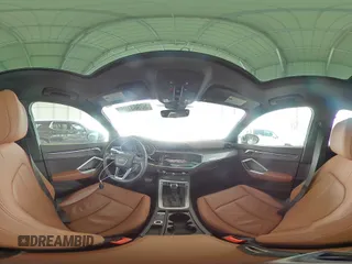 2023 Audi Q3 S line Premium with VIN WA1DECF31P1104632, listed as a Copart auction lot 50983105 with 17,579 mi miles and Salvage title. Bid and sale history available at DreamBid. Image 14.