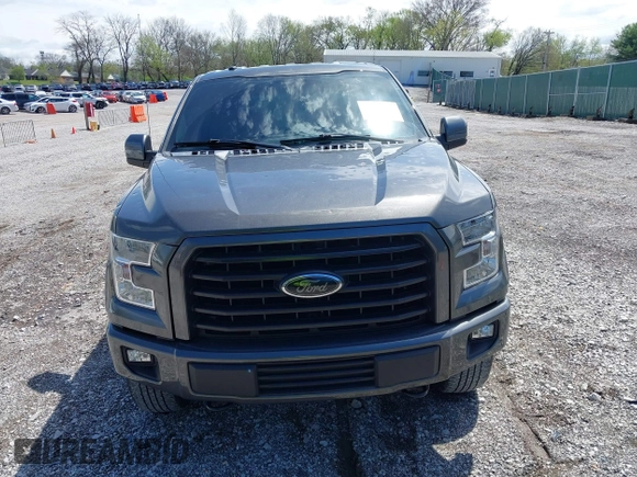 2017 Ford F-150 XL with VIN 1FTEW1EF2HKE47307, listed as a IAAI auction lot 41928346 with 50,337 mi miles. Bid and sale history available at carsss.com. Image 6.