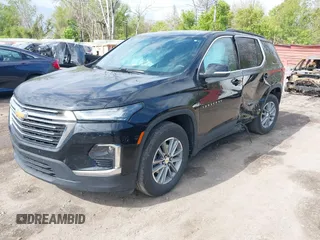 2023 Chevrolet Traverse LT Cloth with VIN 1GNERGKW9PJ121255, listed as a IAAI auction lot 42195974 with 20,847 mi miles and . Bid and sale history available at DreamBid. Image 2.