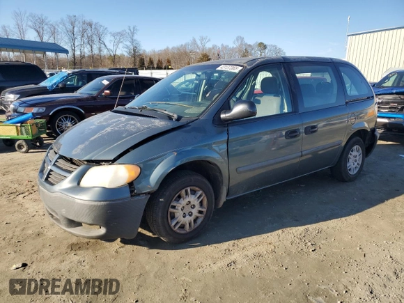 2007 Dodge Caravan SE with VIN 1D4GP25B07B119894, listed as a Copart auction lot 43137365 with 193,335 mi miles and Salvage title. Bid and sale history available at DreamBid. Image 1.