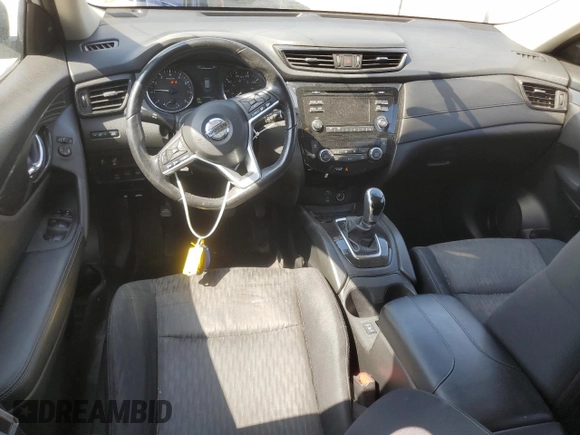 2017 Nissan Rogue S with VIN JN8AT2MV1HW019781, listed as a Copart auction lot 53243305 with 96,589 mi miles and Salvage Title. Bid and sale history available at carsss.com. Image 8.