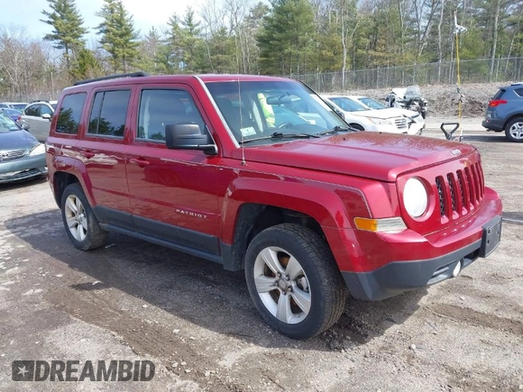2012 Jeep Patriot Sport with VIN 1C4NJRBB7CD604034, listed as a IAAI auction lot 41959548 with 190,268 mi miles and . Bid and sale history available at DreamBid. Image 1.