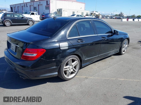 2013 Mercedes-Benz C 350 Sport with VIN WDDGF5HB7DR300772, listed as a IAAI auction lot 41699268 with 119,982 mi miles and . Bid and sale history available at DreamBid. Image 4.