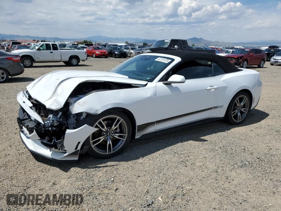 2024 Ford Mustang EcoBoost with VIN 1FAGP8UH7R5125351, listed as a Copart auction lot 62121375 with 9,149 mi miles and Salvage title. Bid and sale history available at DreamBid. Image 1.