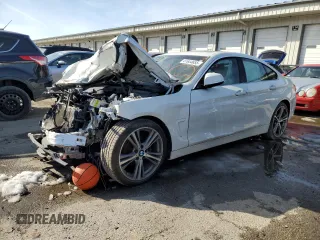 2018 BMW 4 Series 430i with VIN WBA4J1C59JBA30115, listed as a Copart auction lot 41644655 with Not Provided miles and Salvage Title. Bid and sale history available at DreamBid. Image 1.