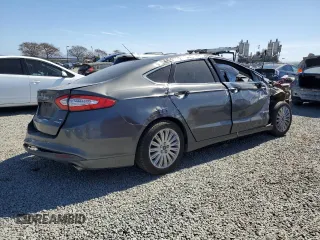 2015 Ford Fusion SE Hybrid with VIN 3FA6P0LU4FR183874, listed as a Copart auction lot 47628695 with Not Provided miles and Salvage Title. Bid and sale history available at carsss.com. Image 3.