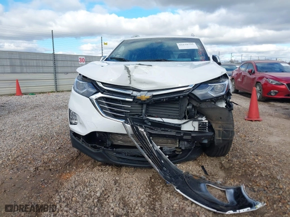 2021 Chevrolet Equinox Premier with VIN 3GNAXNEV8MS176267, listed as a IAAI auction lot 41639725 with 85,573 mi miles. Bid and sale history available at carsss.com. Image 12.