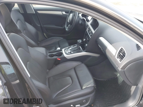 2013 Audi A4 Premium Plus with VIN WAUFFAFL6DN036748, listed as a IAAI auction lot 41513567 with 60,670 mi miles. Bid and sale history available at carsss.com. Image 5.