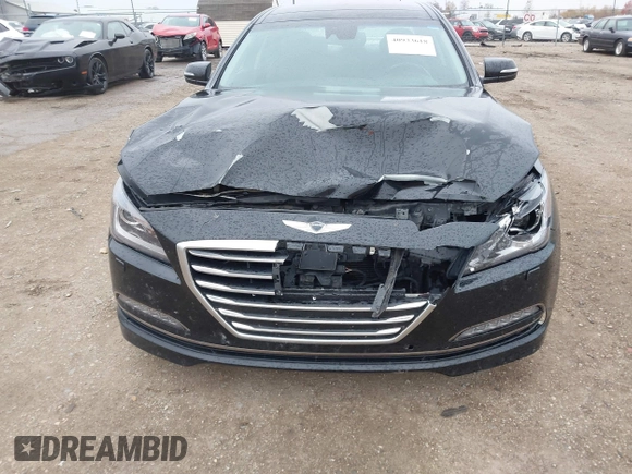 2017 Genesis G80 3.8L z VIN KMHGN4JE9HU175476, wystawiony jako IAAI lot #40933618 z przebiegiem 136 354 mil mil oraz . Historia ofert i sprzedaży dostępna na DreamBid. Obrazek 6.