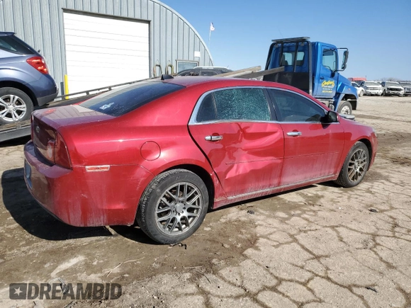 2012 Chevrolet Malibu 2LT with VIN 1G1ZD5E00CF337621, listed as a Copart auction lot 42741475 with 136,400 mi miles and Salvage Title. Bid and sale history available at DreamBid. Image 3.
