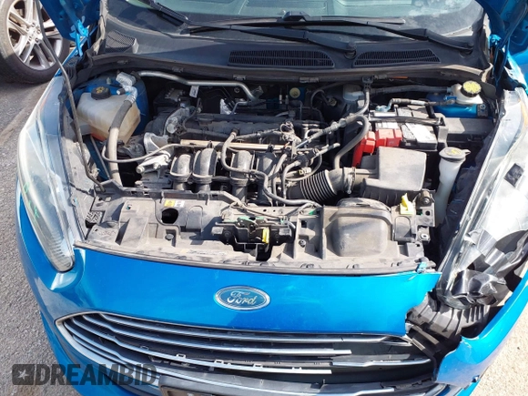 2017 Ford Fiesta SE with VIN 3FADP4EJ2HM158151, listed as a IAAI auction lot 41624161 with 61,284 mi miles. Bid and sale history available at carsss.com. Image 10.